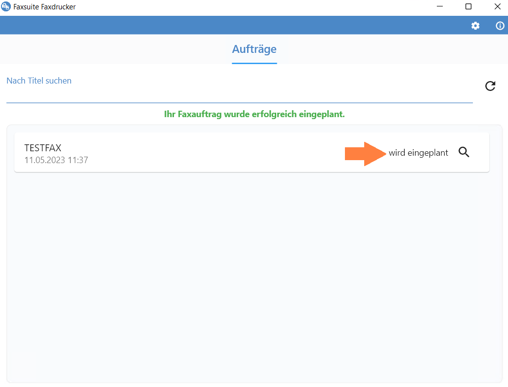 4. Faxdokument Einplanung_Eingeplant